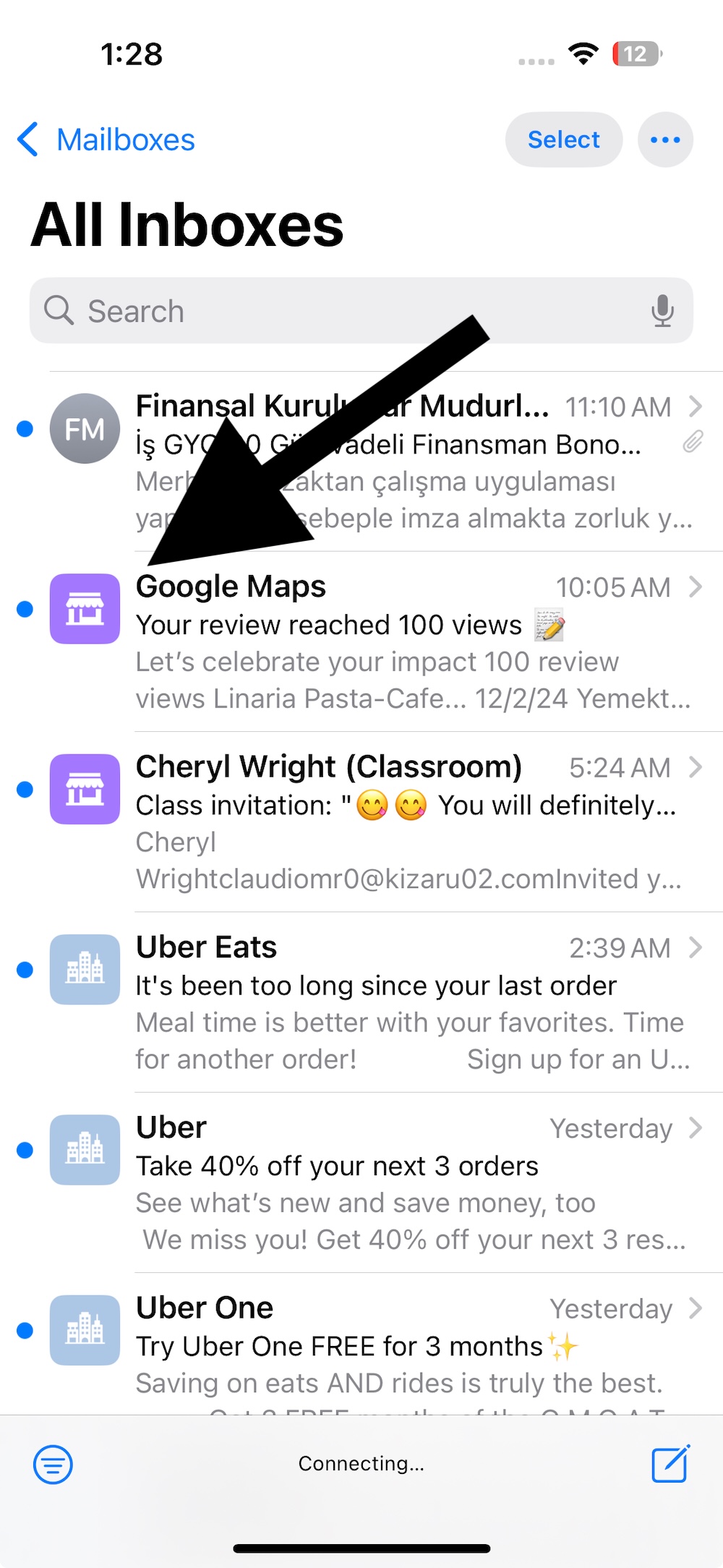Cómo eliminar la foto de contacto y los iconos de categoría en el correo en iPhone en iOS 18