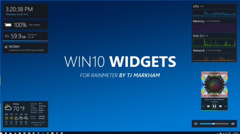 Los mejores widgets para su escritorio en Windows 10 [Lista 2025 ...