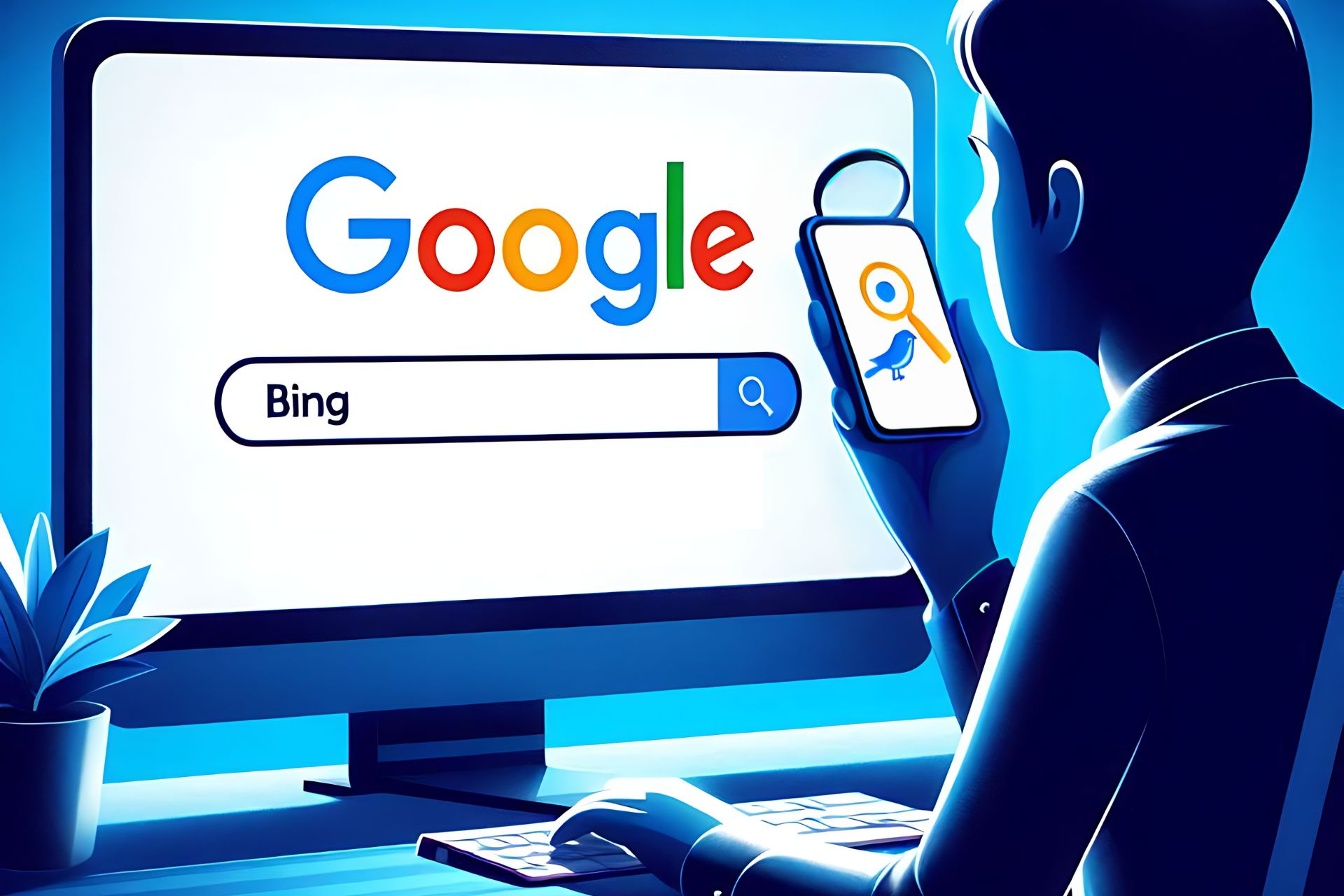 Bing La búsqueda gana impulso a medida que Google pierde la participación en el mercado de la búsqueda global