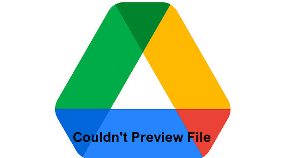 Solución: Google Drive no pudo obtener una vista previa del archivo
