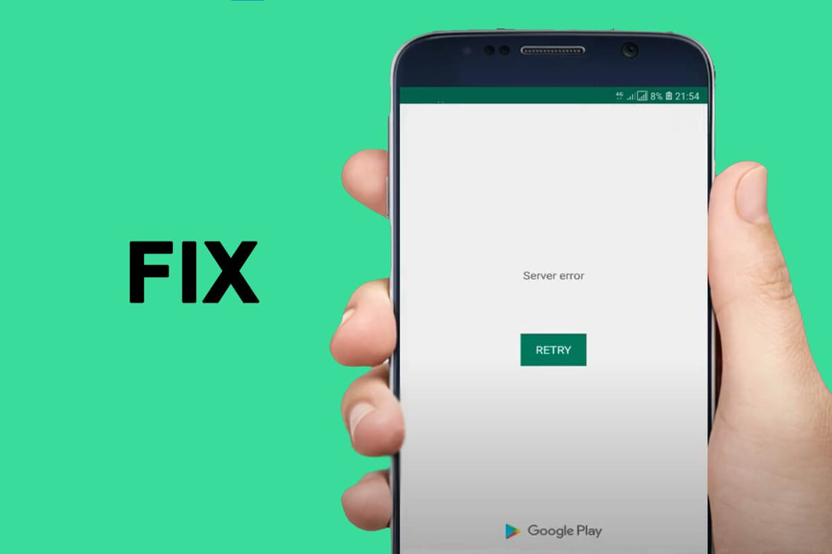 Hvordan fikse serverfeil i Google Play Store