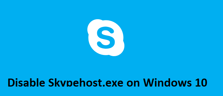 Slik deaktiverer du Skypehost.exe i Windows 10