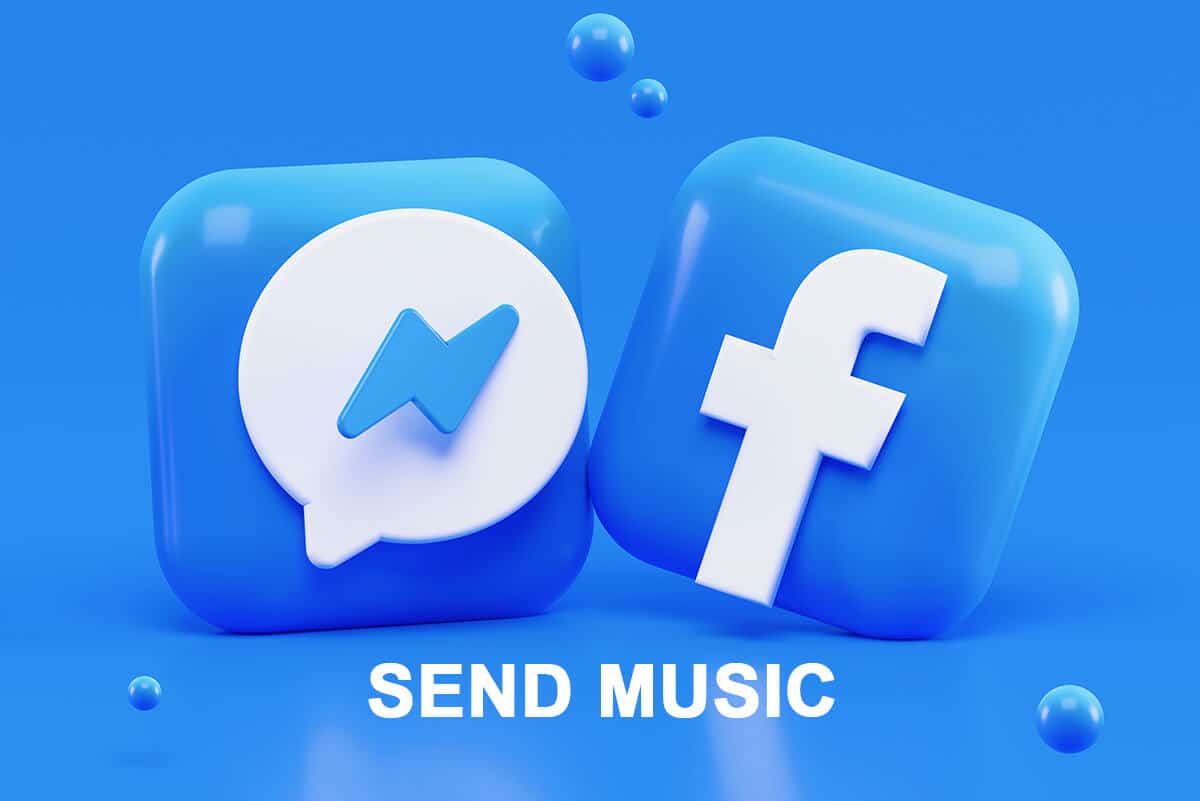 Hvordan sende musikk på Facebook Messenger