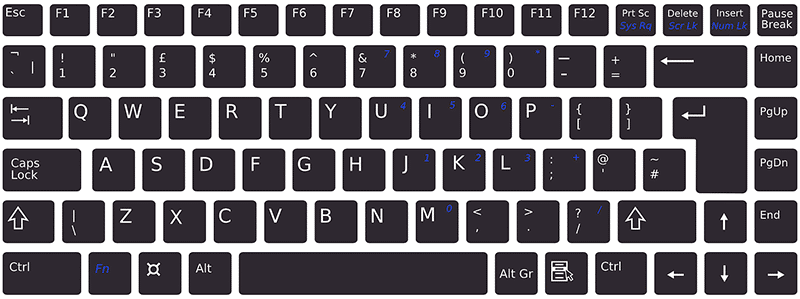 Høyreklikk med tastaturet i Windows 10