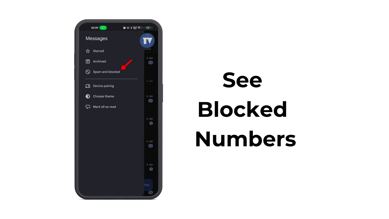 Cómo ver números bloqueados en Android en 2024