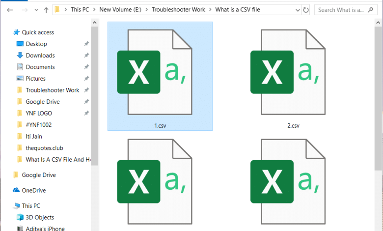 ไฟล์ CSV คืออะไร และจะเปิดไฟล์ .csv ได้อย่างไร