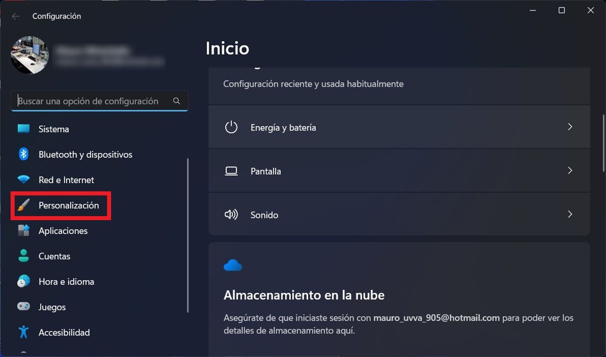 Personalizar Windows 11