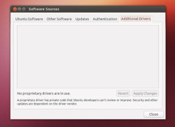 controladores adicionales en Ubuntu 12.10