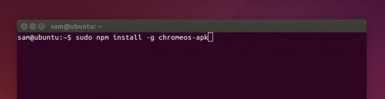 chromeos-apk-npm